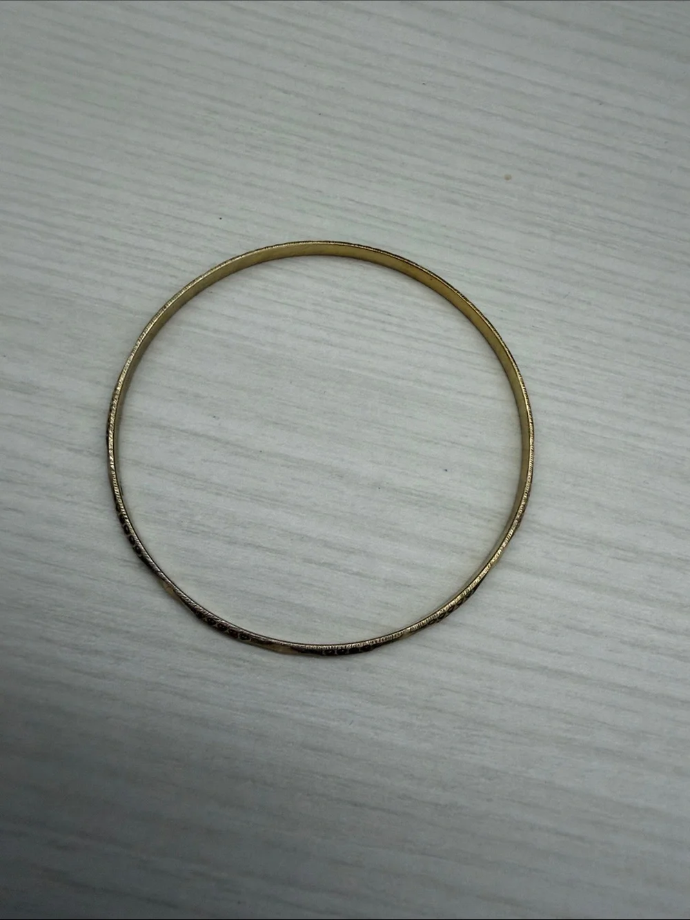 Sterling silver Gold-Tone Faceted Women's Bangle with Beaded Accent